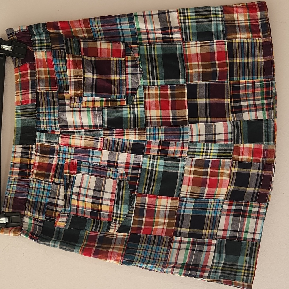 Northstyle Madras Patchwork Cotton Drawstring Sko… - image 4